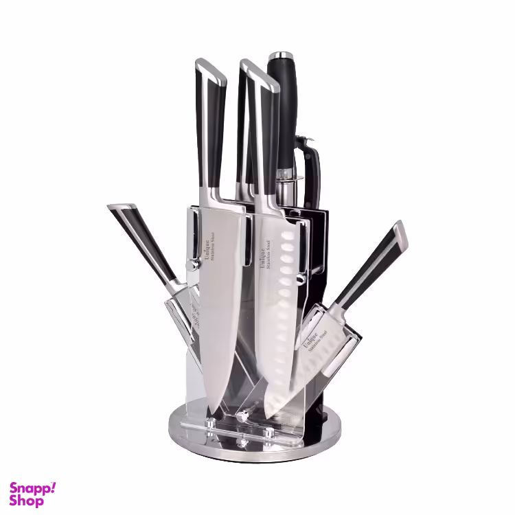 سرویس 8 پارچه چاقو آشپزخانه یونیک کد 5511