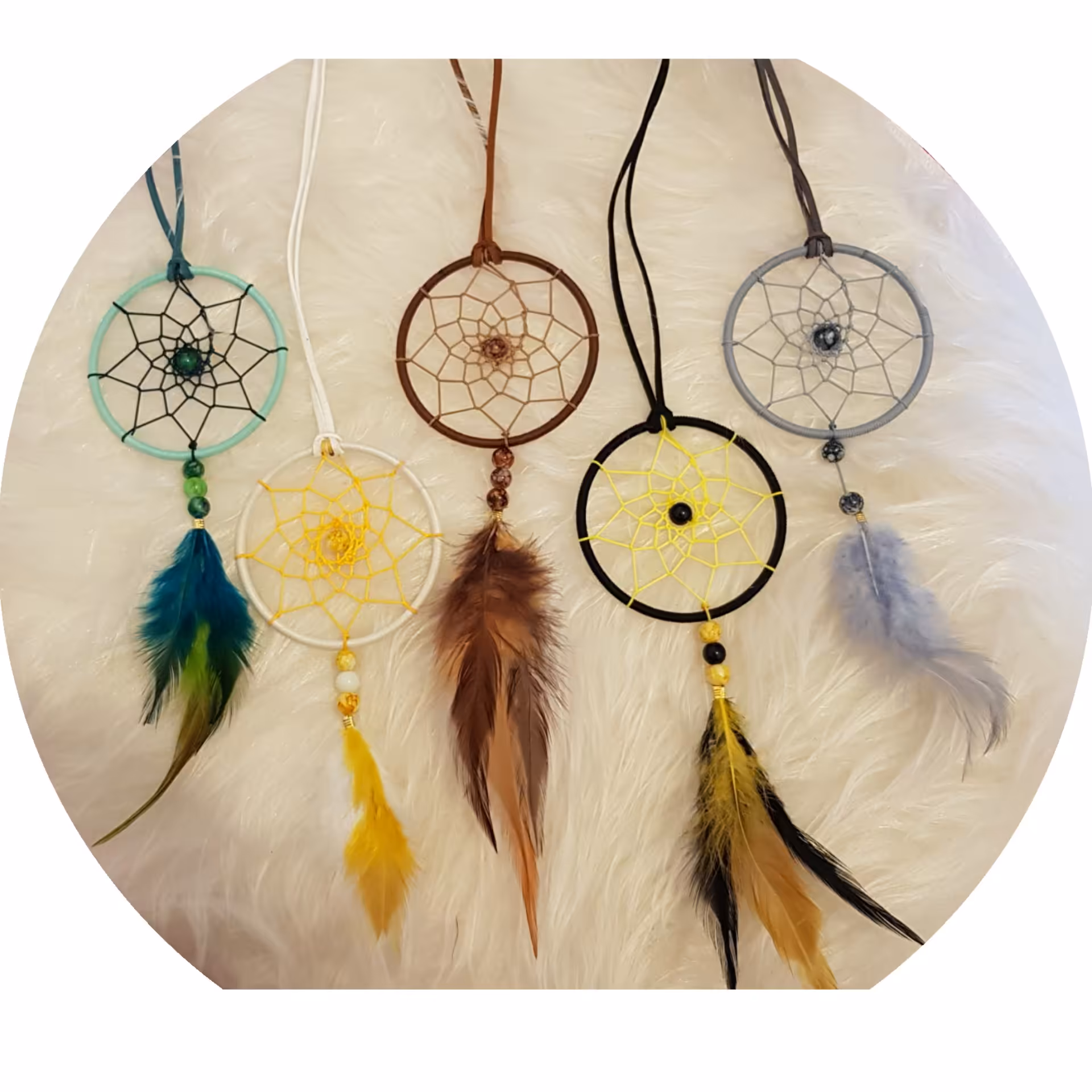 دریم کچر (کابوس گیر) حلقه 7 سانت دست ساز در طرح و رنگ دلخواه فروش بصورت تک و عمده