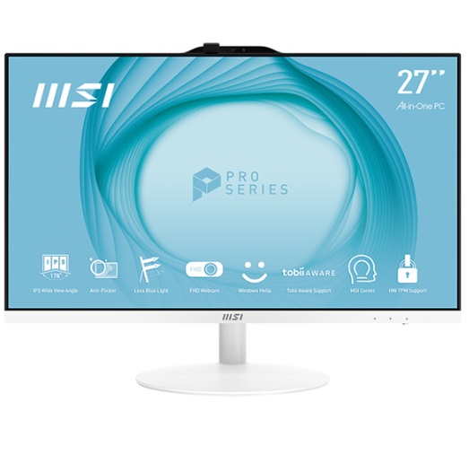 کامپیوتر All In One ام اس آی 27 اینچی مدل PRO AP272 13M پردازنده Core i3 13100 رم 16GB حافظه 500GB SSD گرافیک Intel غیرلمسی