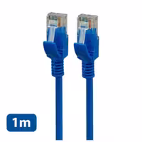 کابل شبکه 1 متری Orange مدل CAT5 آبی