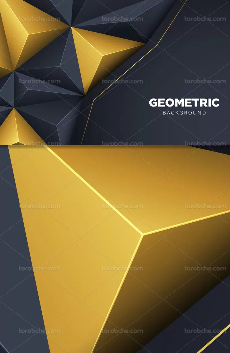 وکتور پس زمینه لوکس سه بعدی | گرافیک با طعم تربچه