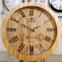 ساعت دیواری جانسون سه موتوره بسیار با کیفیت