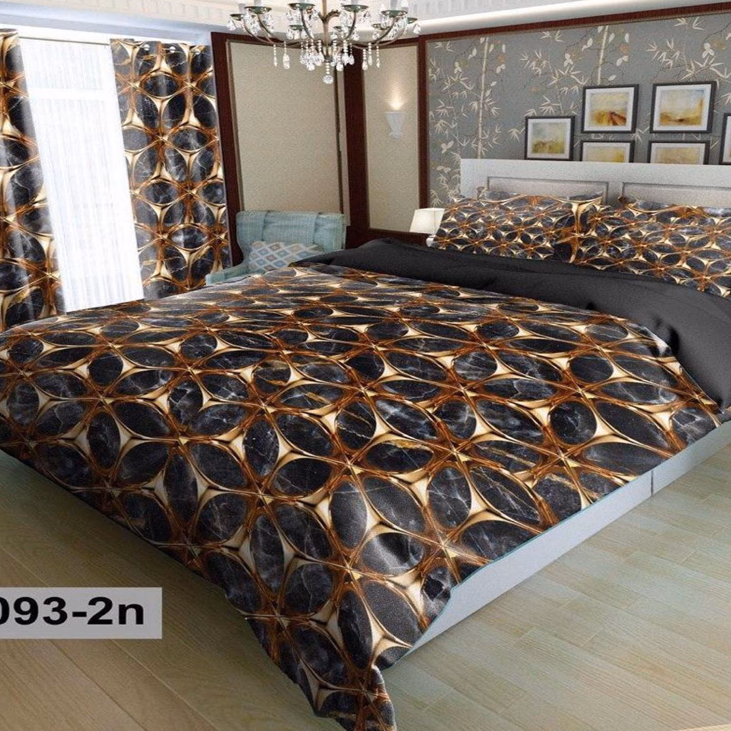 سرویس روتختی 1 نفره تنسل چاپی برندترک لند (Turk Land)  کد rs z 93-2