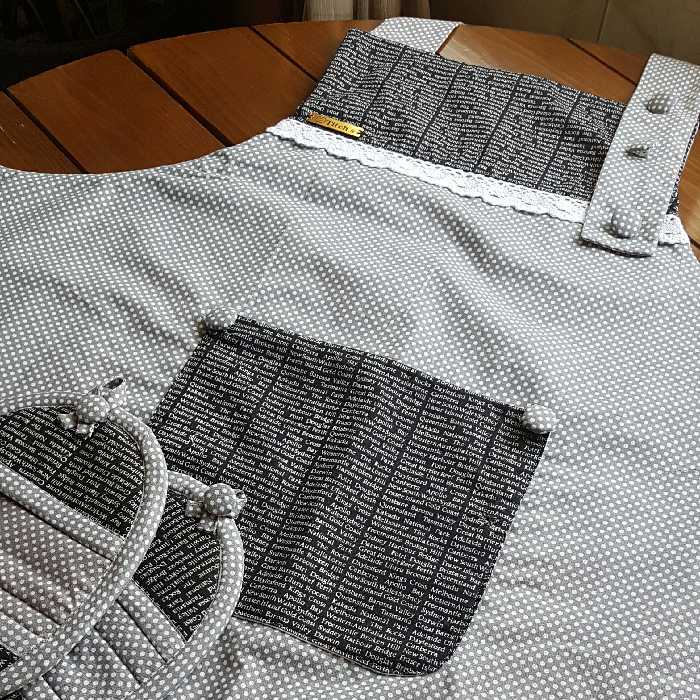 پیشبند ساده طرح روزنامه ای