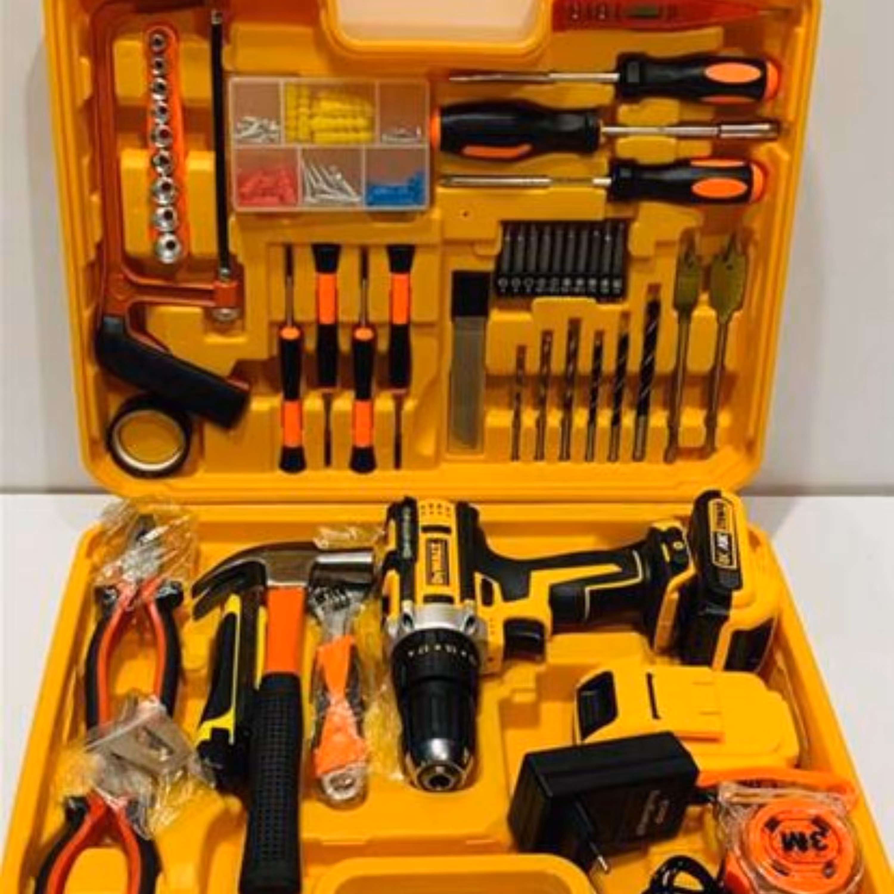 دریل شارژی 36 ولت دیوالت با پک کامل وسایل