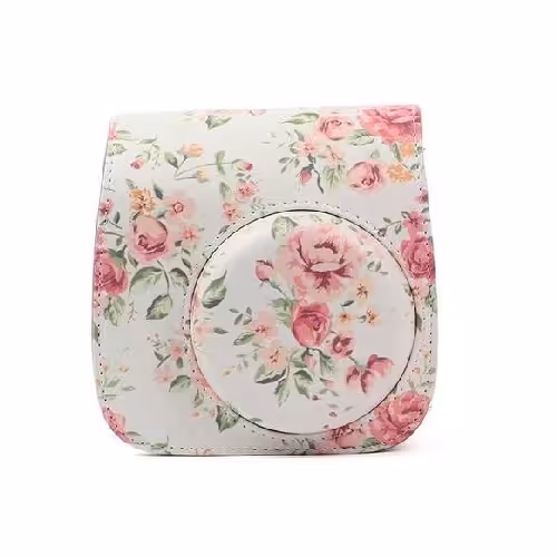 کیف چرمی دوربین فوجی فیلم FujiFilm Instax mini 9/8 Flower Bag