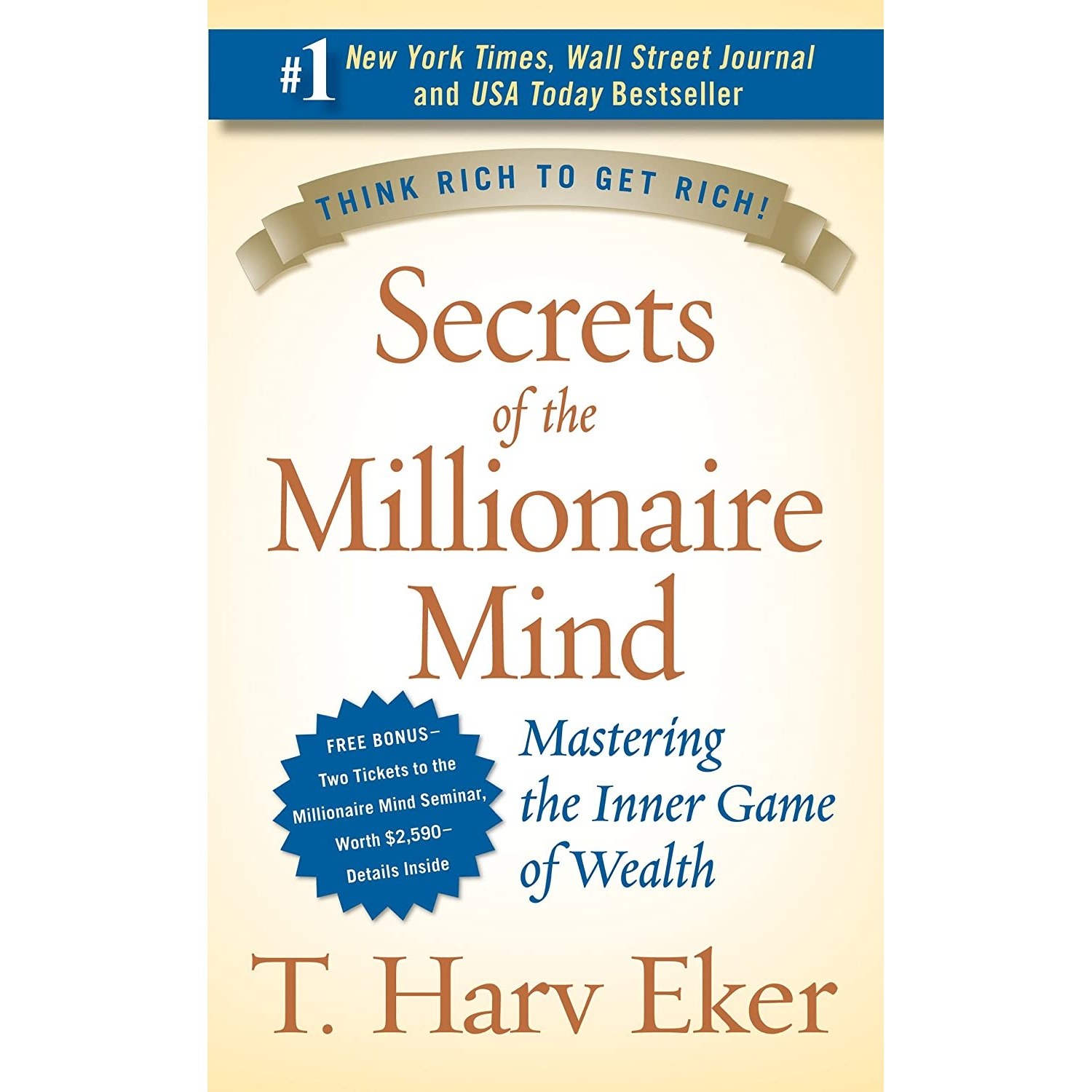 کتاب زبان اصلی Secrets of the Millionaire Mind اثر T Harv Eker انتشارات Harper