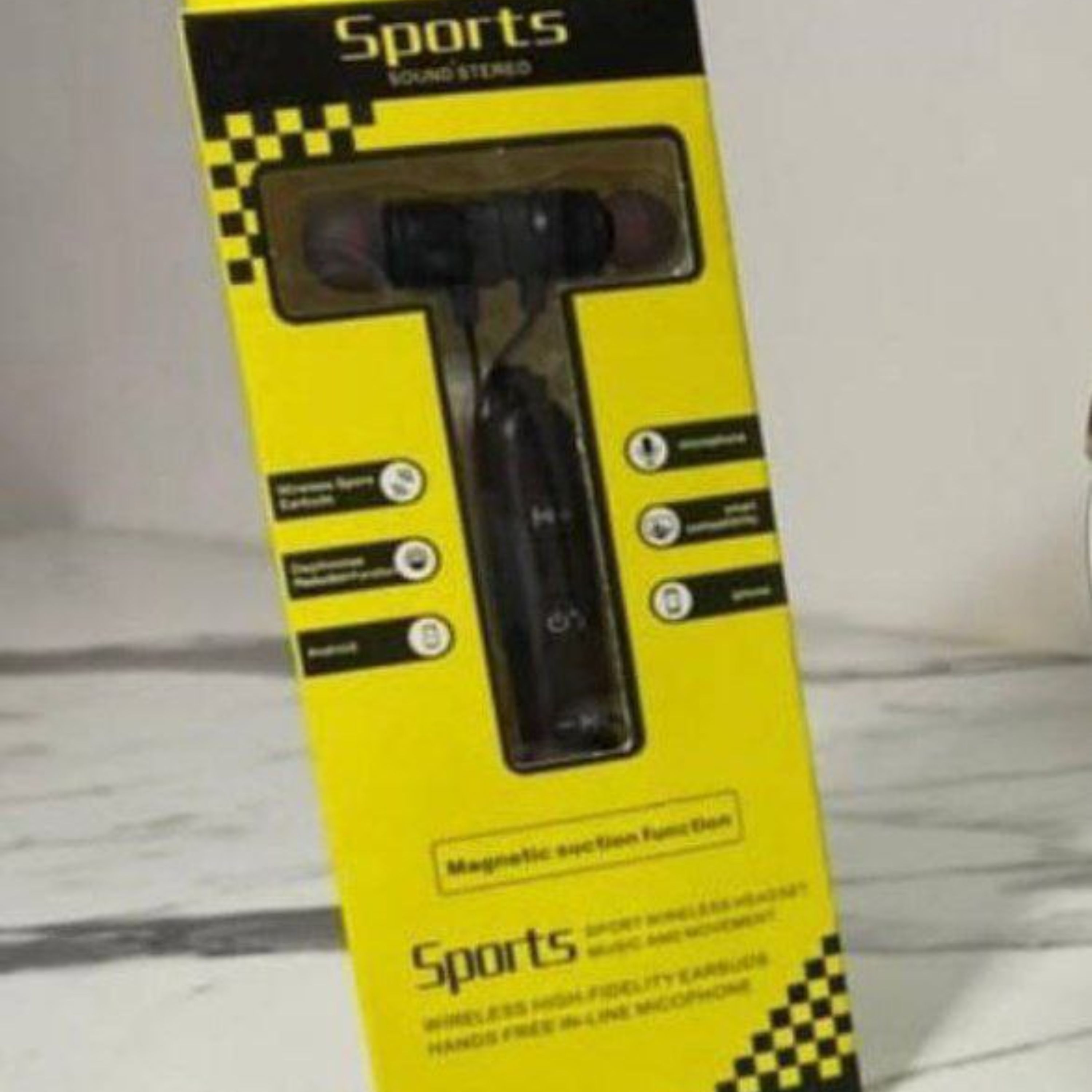 هندزفری  بلوتوث  گردنی  مدل   Sports      