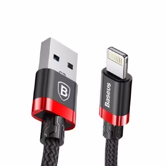 کابل تبدیل USB به لایتنینگBaseusبیسوس مدل های CALGB-A19 و CALGB-A1V طول 1.5 متر
