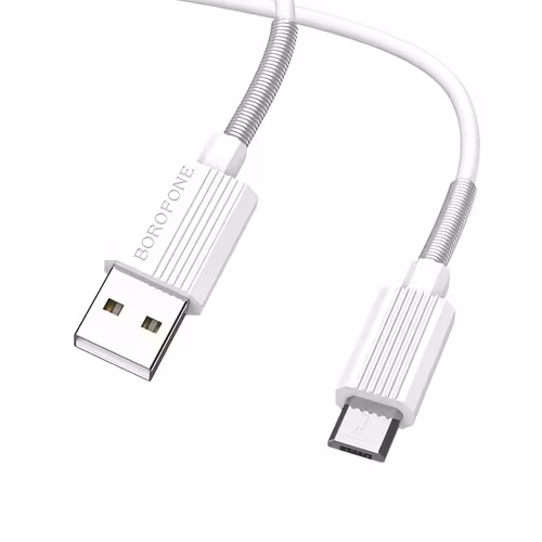 کابل تبدیل USB به MicroUSB بروفون مدل BX11 طول 1 متر