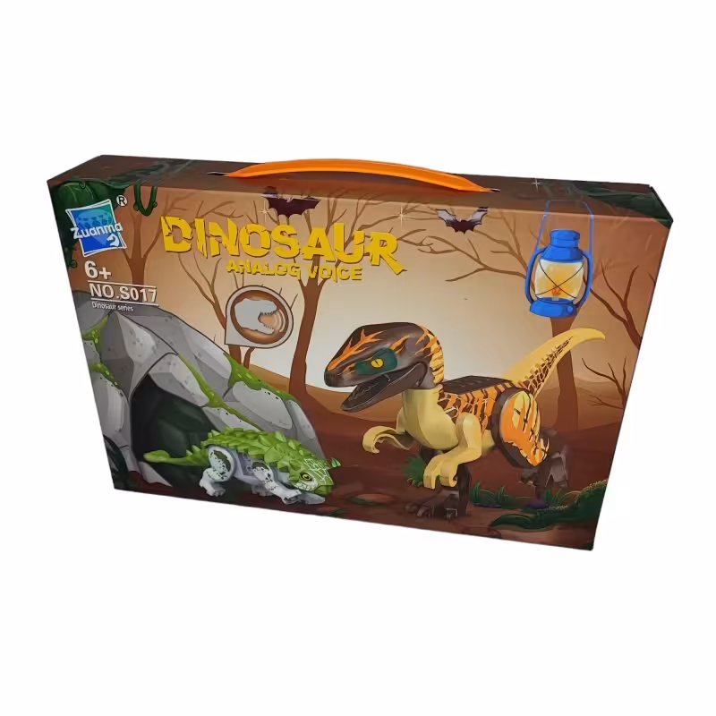 بازی آموزشی ساختنی و لگو آنالوگ دایناسور صدادار 