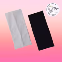 هد بند  مشکی و سفید برای زیر روسری و شال حجاب خضرا 