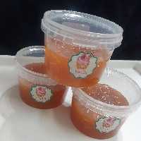 مربای خلال پوست پرتقال با شهد اب پرتقال بسیار باکیفیت  چهار صد گرمی بدون افزودنی