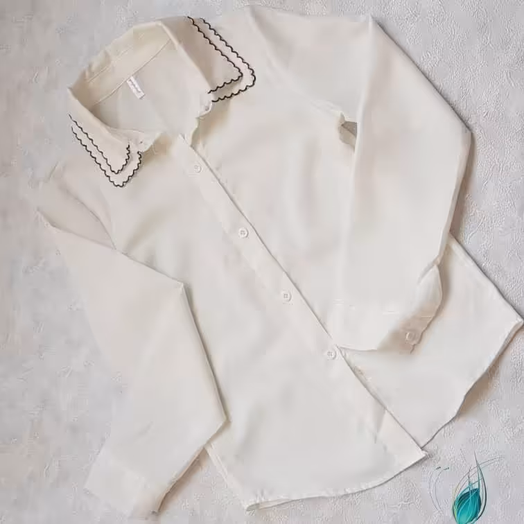 شومیز سفید وارداتی