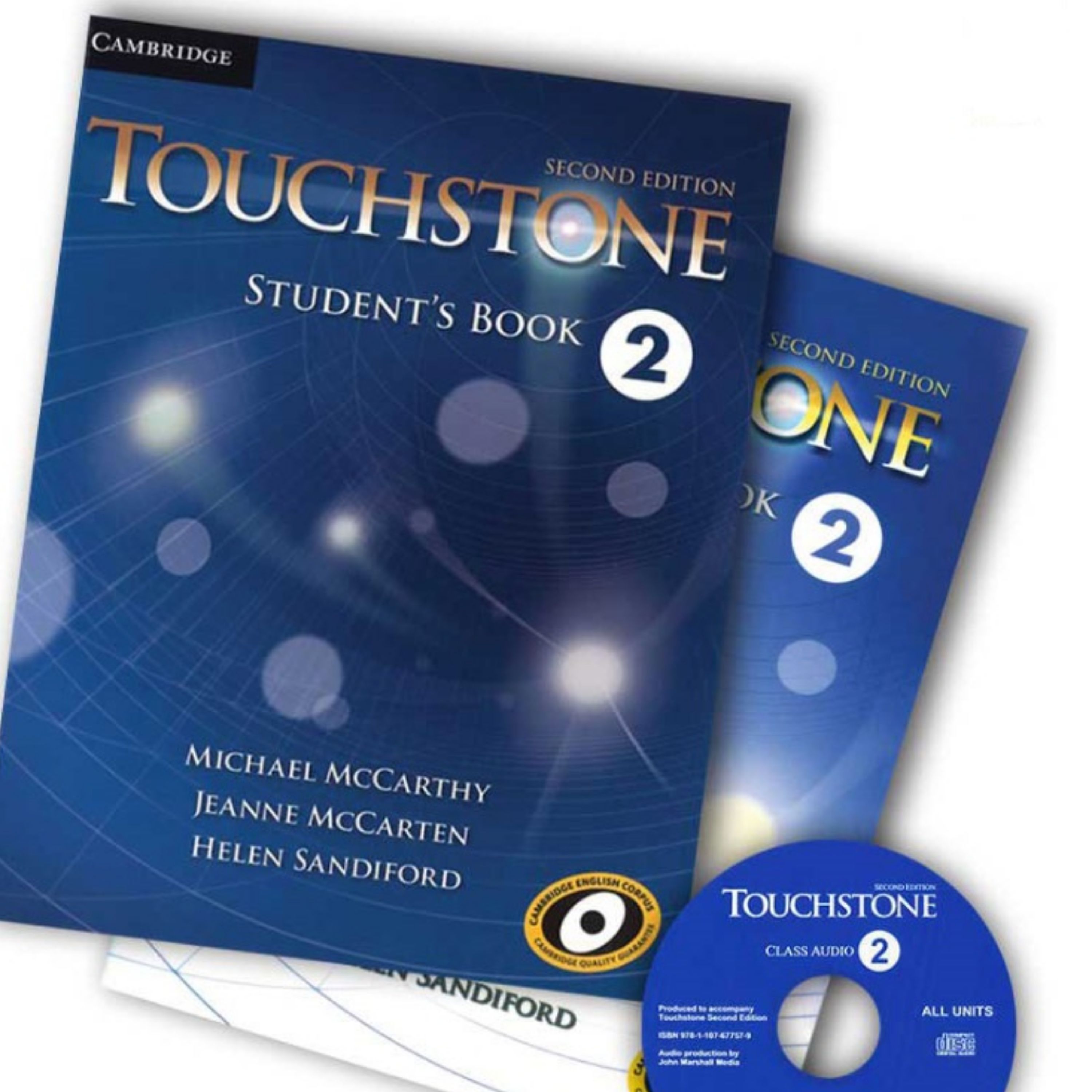 کتاب زبان تاچ استون 2 touchstone همراه با کتاب کار و سی دی
