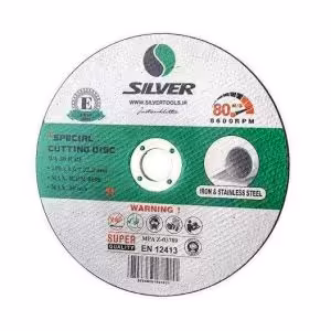 صفحه برش استیل 22*1.6*180 سیلور SILVER