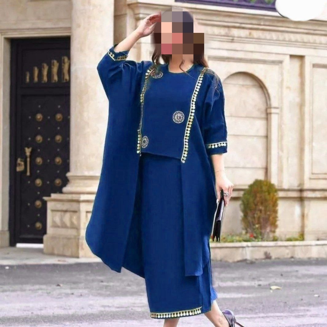 شومیزدامن خلیجی
جنس  ابروبادی
رنگ بندی  بنفش  سورمه ای  کالباسی  نسکافه ای

