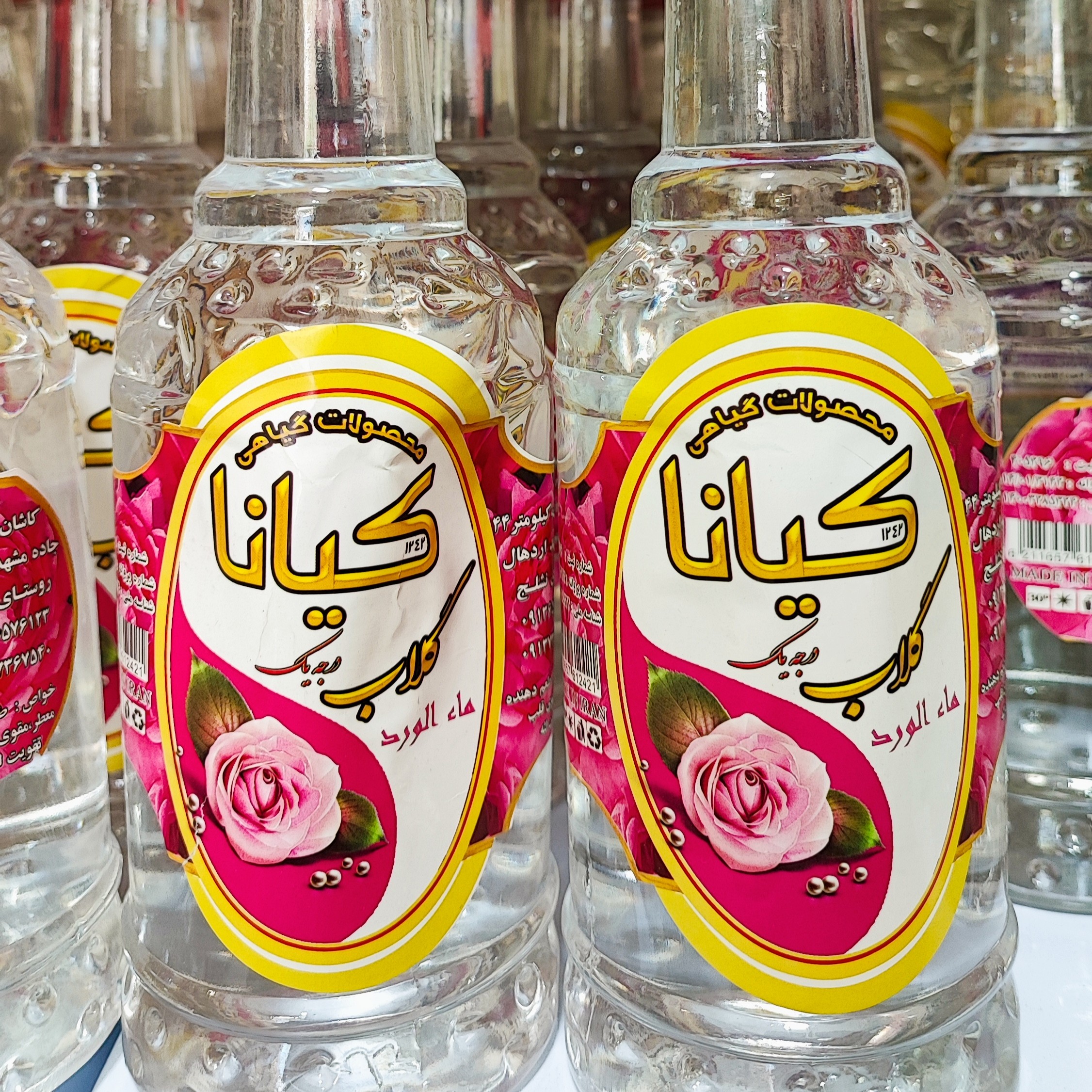 گلاب دو آتیشه خالص ( نیم لیتری )