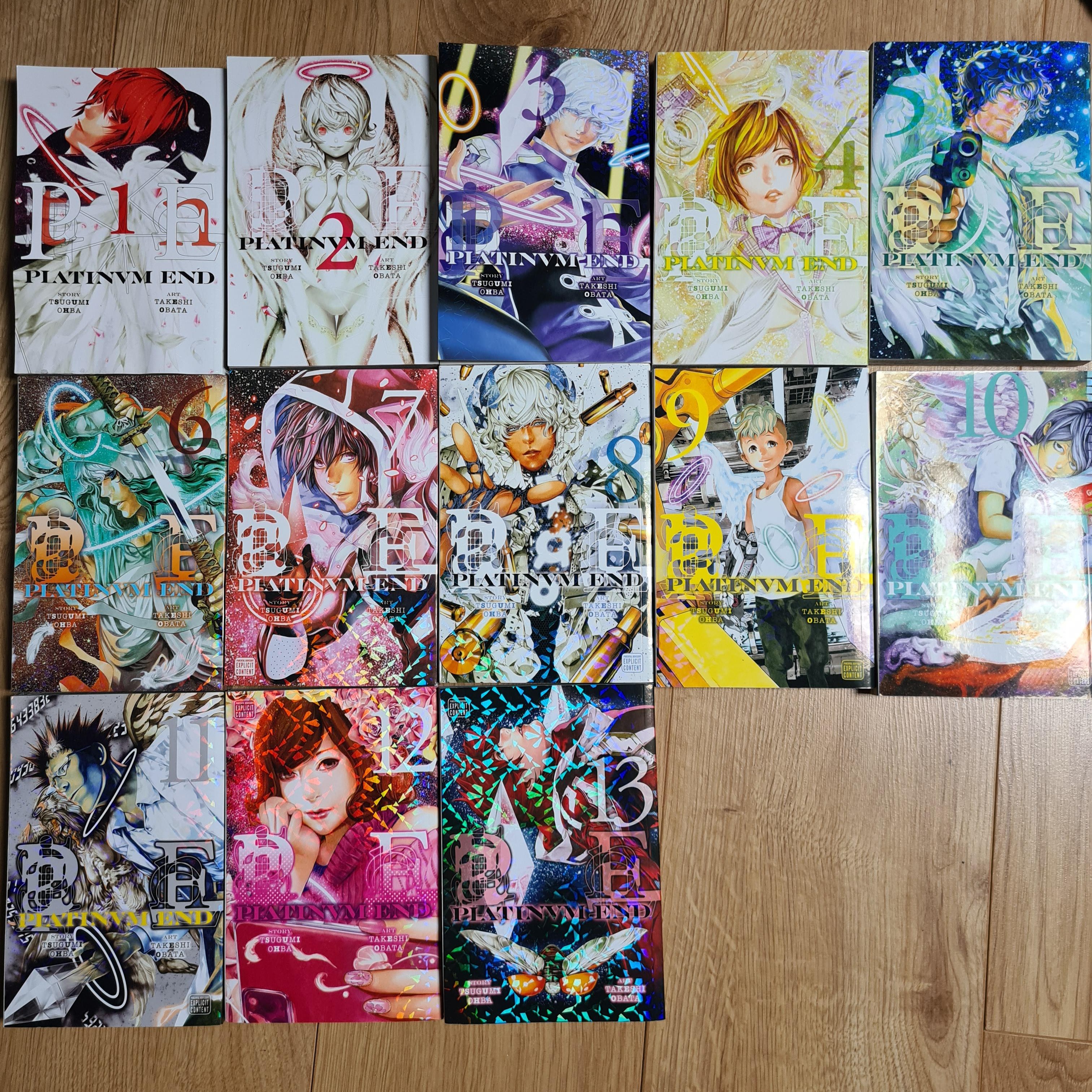 مانگا Platinum End مانگا پلاتینیوم اند جلد 1تا13