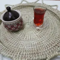 ظرف(سینی)حصیری داز(سایز بزرگ)