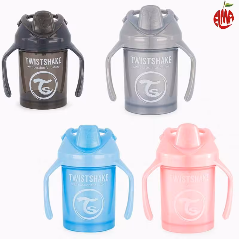 لیوان آبمیوه خوری دسته دار 230 میل تویست شیک Twistshake