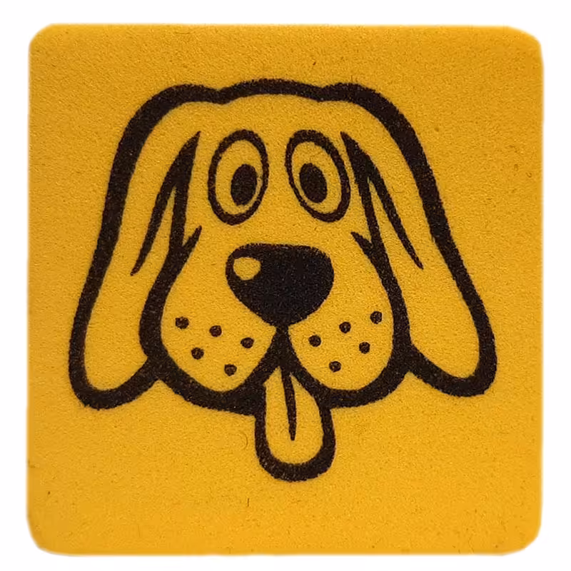 خرید تخته پاک کن اسفنجی آهنربایی طرح سگ