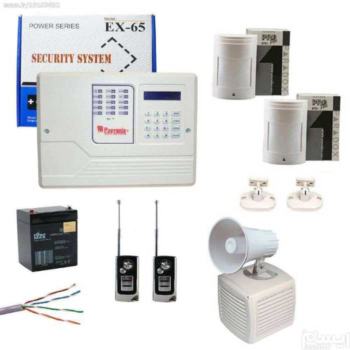 پک دو سنسوری دزدگیر اماکن سیم کارتی منزل و ادارات و مغازه