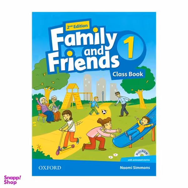 کتاب Family and friends 1 american اثر naomi simmons انتشارات آکسفورد