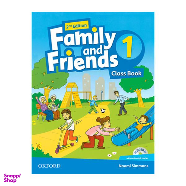 کتاب Family and friends 1 american اثر naomi simmons انتشارات آکسفورد