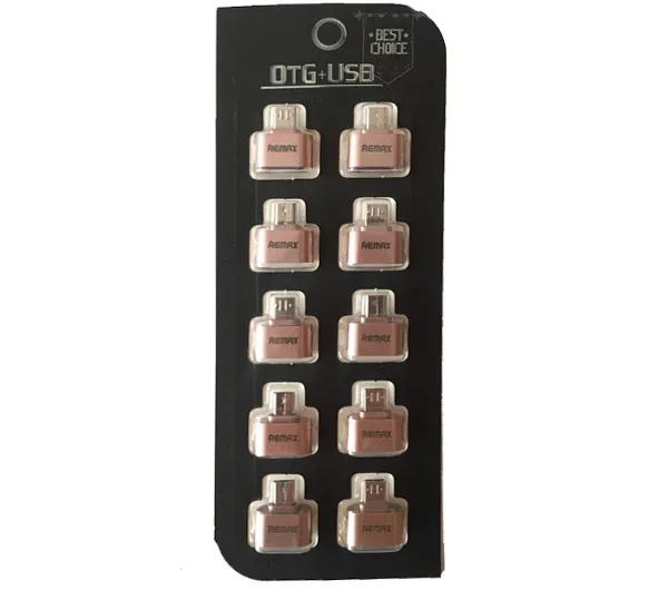تبدیل OTG ریمکس MicroUSB به USB بسته ده تایی