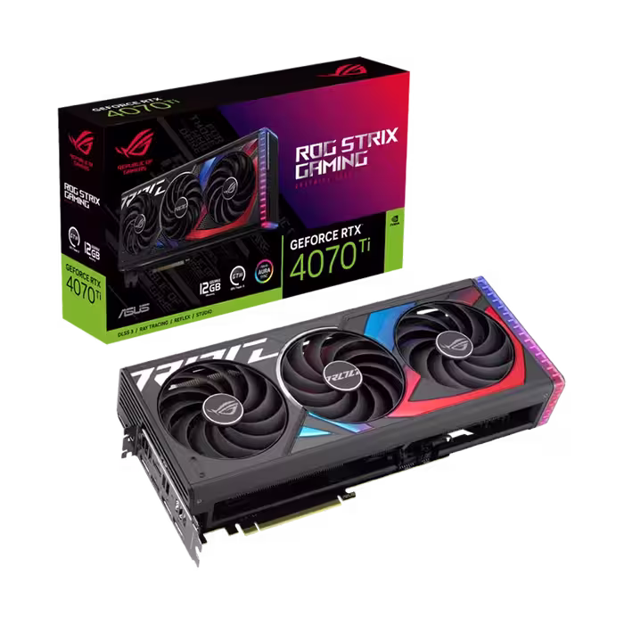 قیمت و خرید کارت کارت گرافیک ایسوس راگ مدل ROG Strix RTX 4070 TI