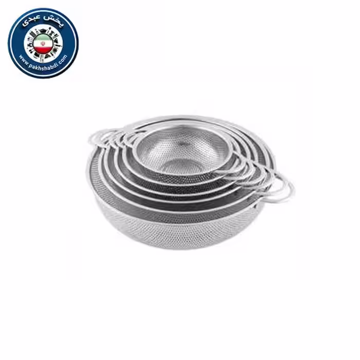 آبکش استیل 6 تکه اصلی