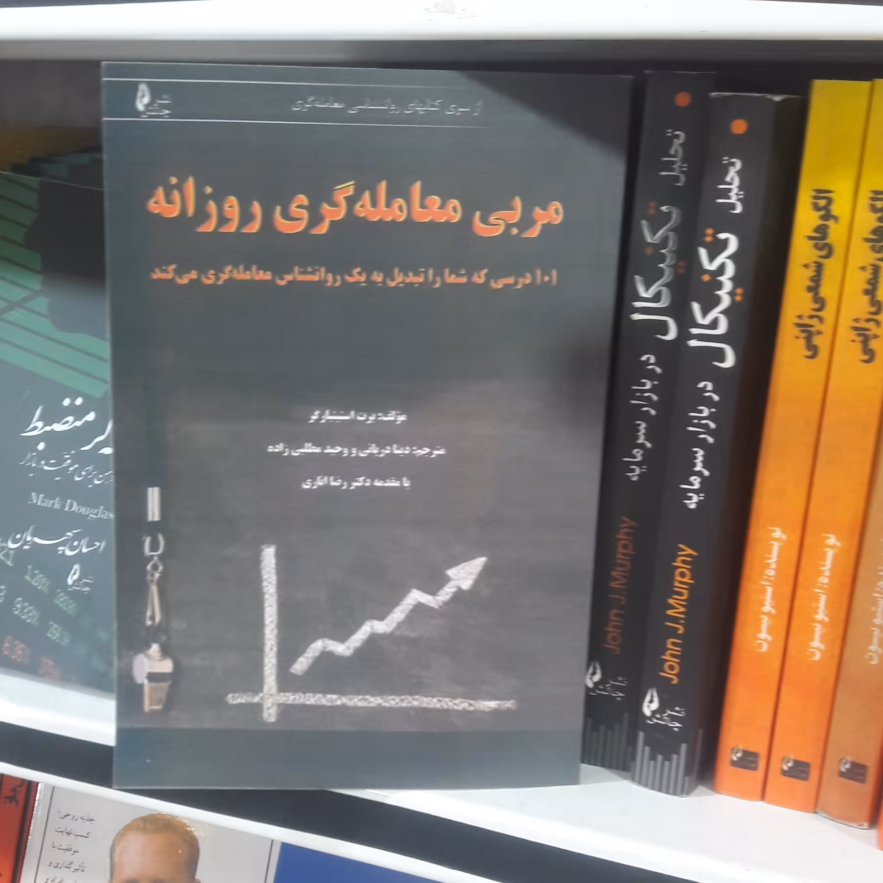کتاب مربی معامله گری روزانه .نویسنده برت استینبارگر