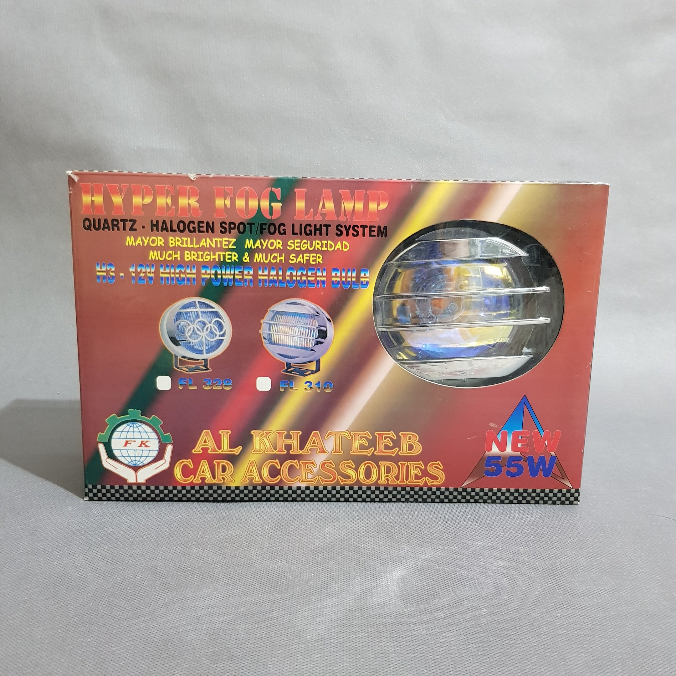 یک جفت چراغ هالوژن مه شکن انواع خودرو