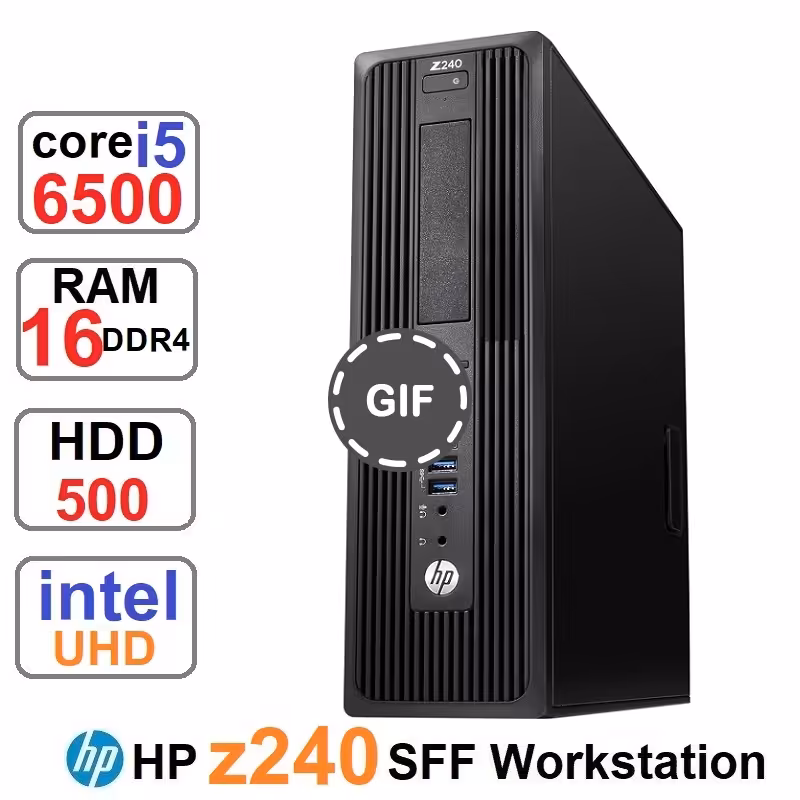 مینی کیس HP Z240 WorkStation Core i5 6500 رم16