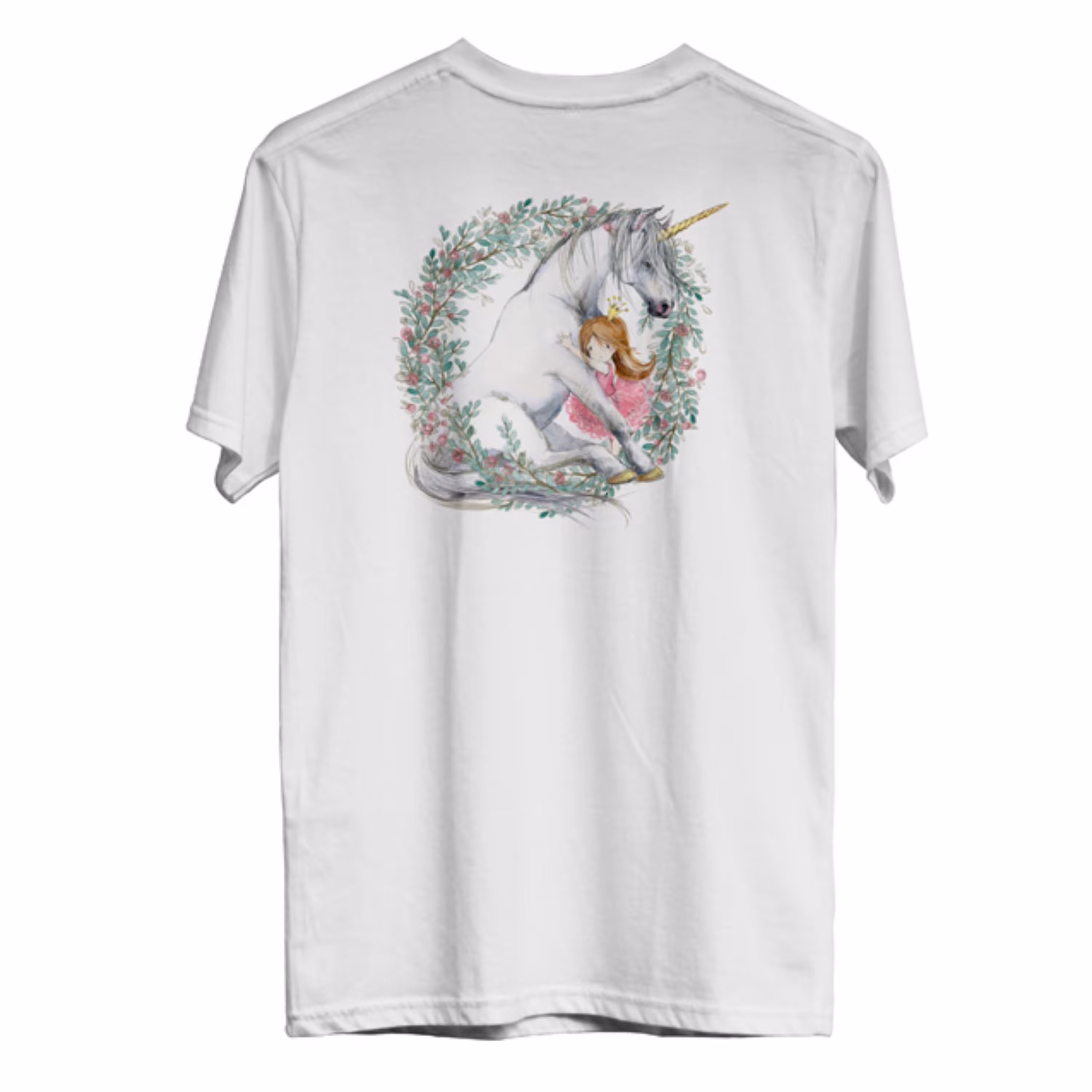 تیشرت آستین کوتاه مدل یونیکورن 0214