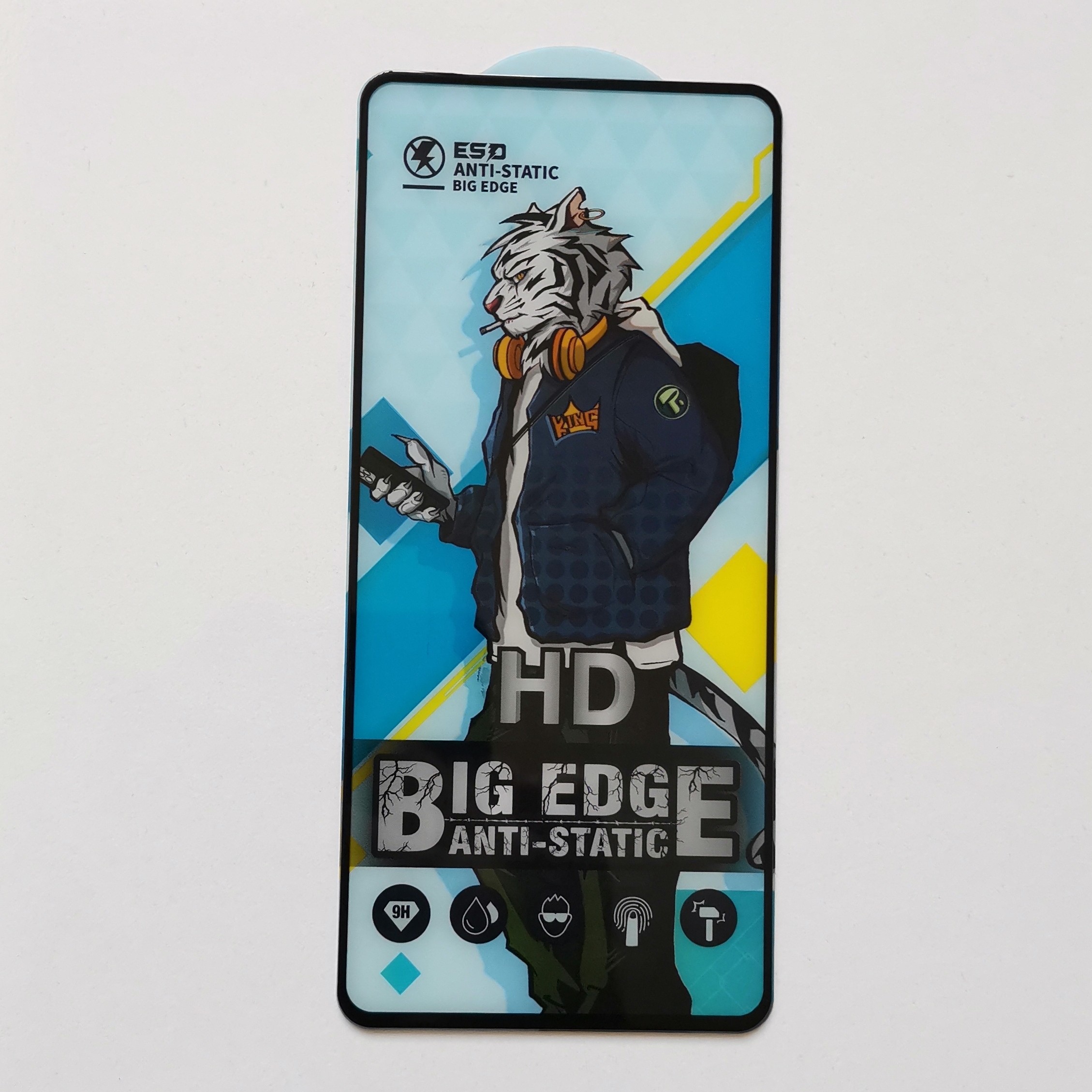 گلس تمام صفحه درجه یک ANTI STATIC BIG EDGE مناسب گوشی سامسونگ A52 و A52s و A53