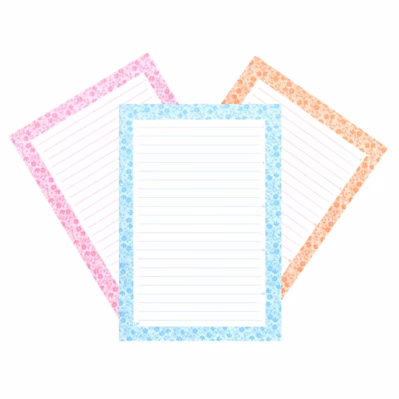 کاغذ A4 خط دار مدل 4 فصل بسته 100 عددی