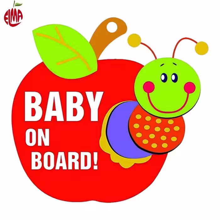 بی بی آن بورد طرح زنبور Baby On Board