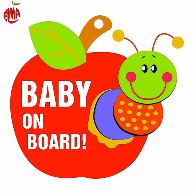 بی بی آن بورد طرح زنبور Baby On Board