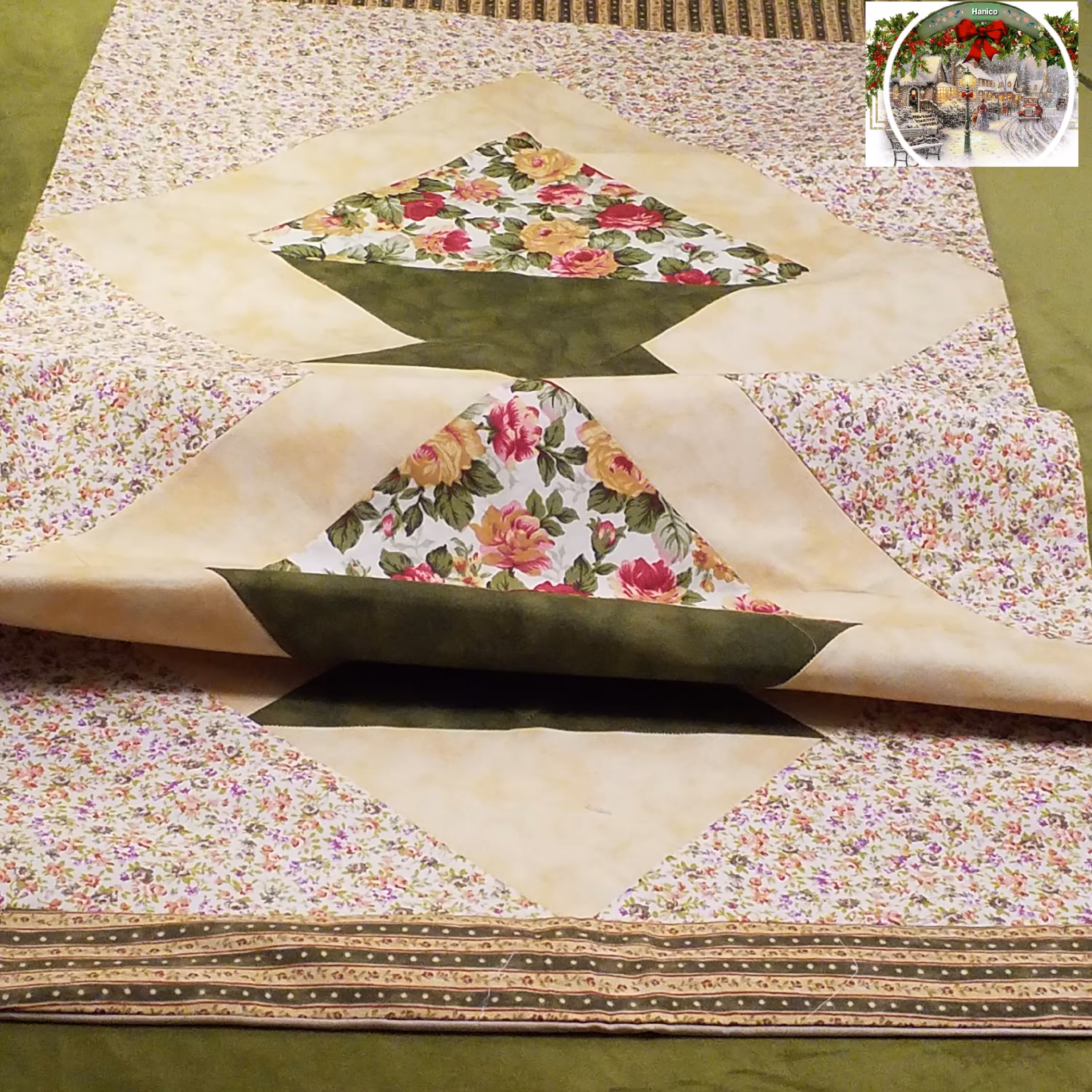 رانر طرح گلدان