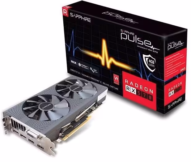 کارت گرافیک سافایر مدل پالس آر ایکس 570 آی تی ایکس با حافظه 4 گیگابایت