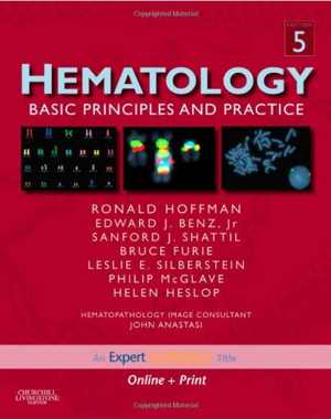 [PDF] دانلود کتاب Hematology - Basic Principles And Practice, 5th ed, 2008