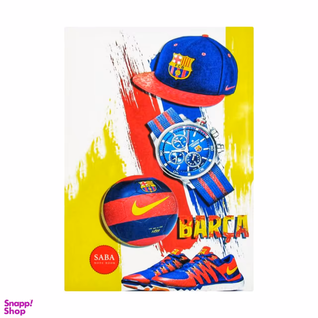 دفتر مشق 160 برگ صبا طرح ورزشی