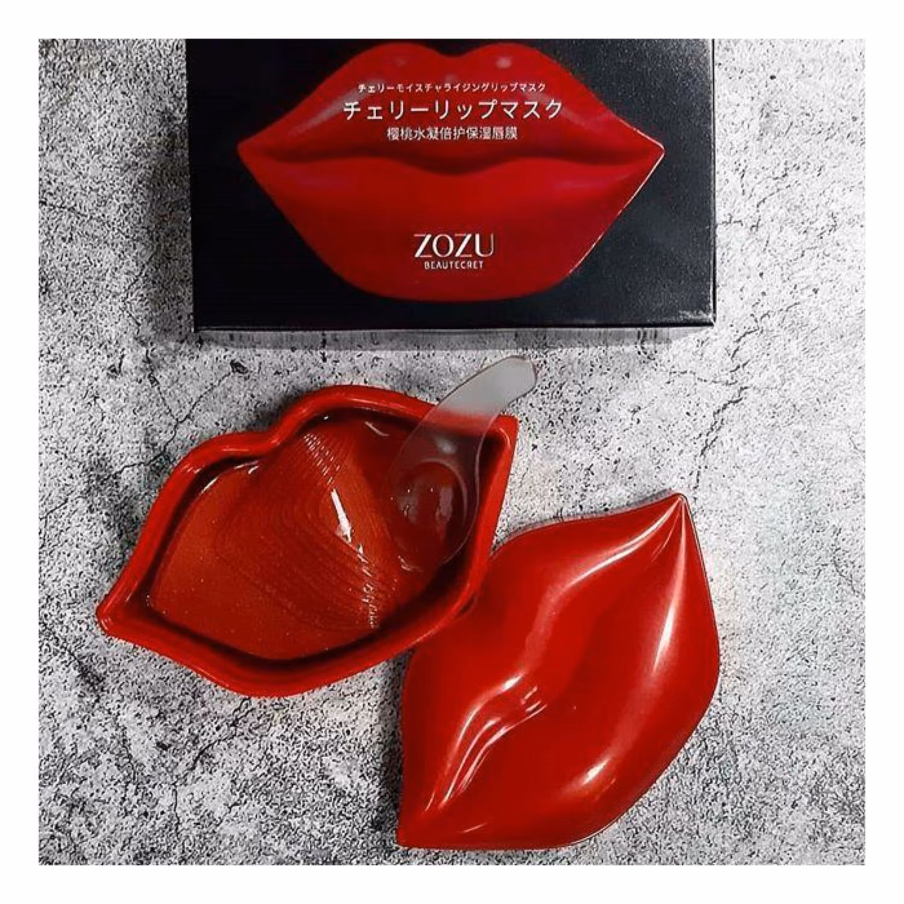 ماسک لب کاسه ای زوزو zozu اورجینال 20 عددی