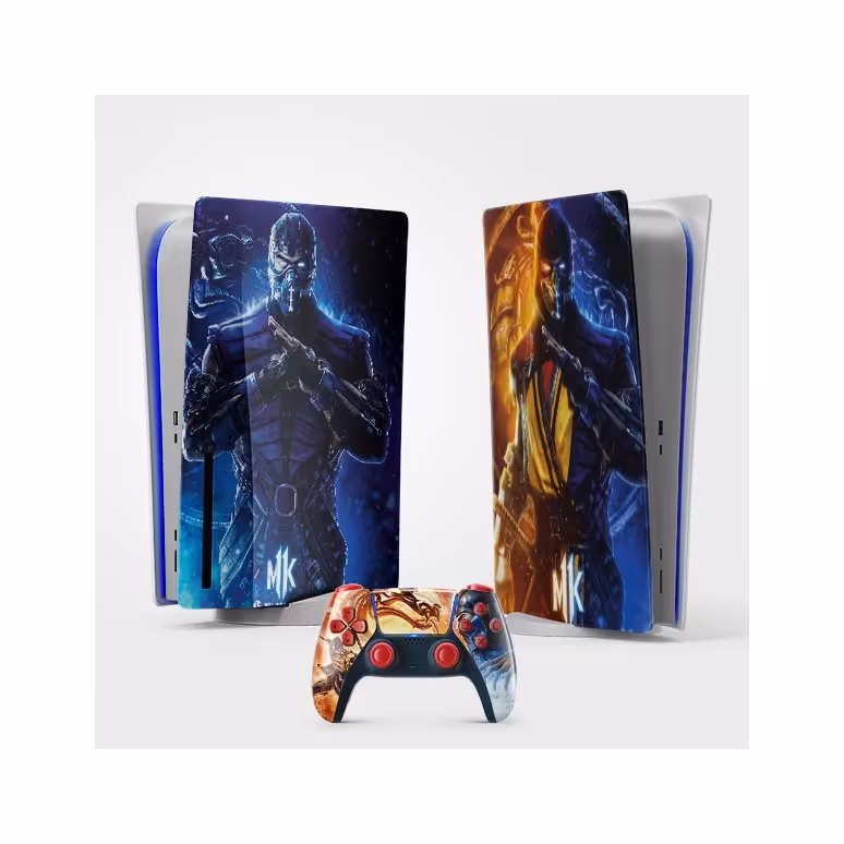 اسکین(برچسب)Playstation 5-طرح MortalKombat-مدل استاندارد-کد1-سفارشی