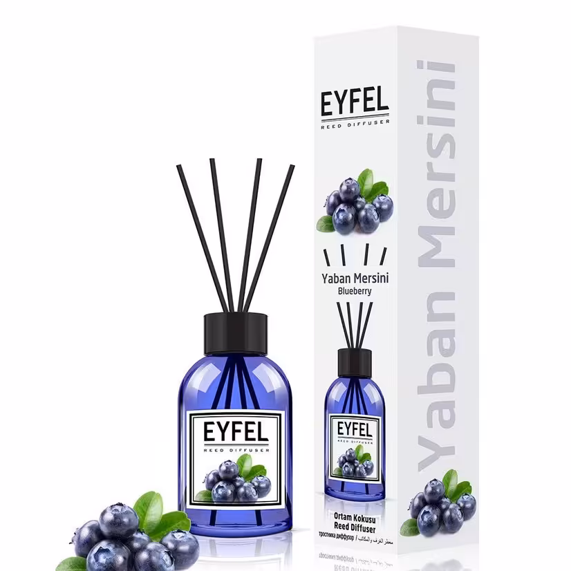 ایفل  خوشبوکننده هوا  بلوبری و عود ایفل 110 میلی لیترEFFEL  عطر بلوبری BlueBerry