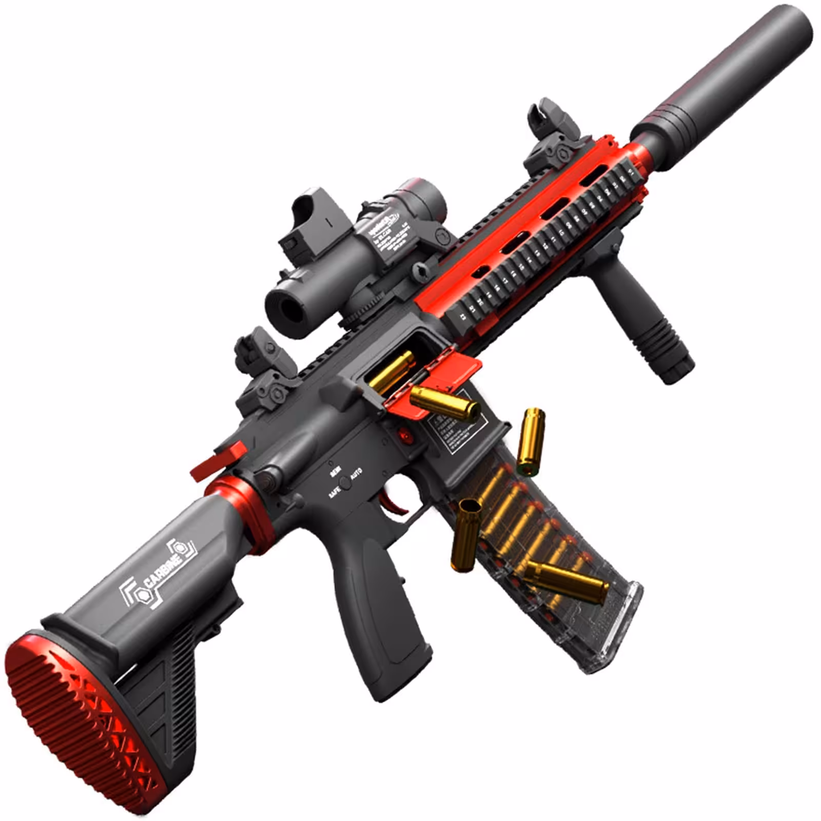 تفنگ و مسلسل پوکه پران شارژی دوربین دار مدل M416