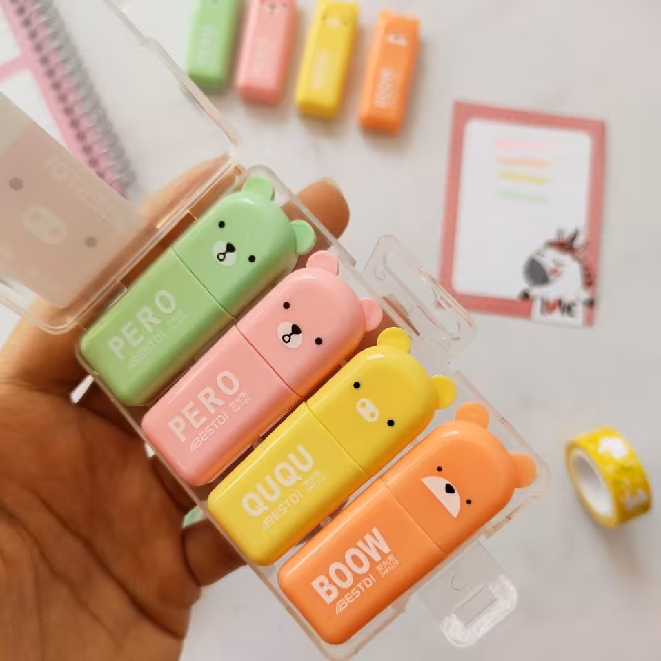 هایلایتر تدی بسته 4عددی