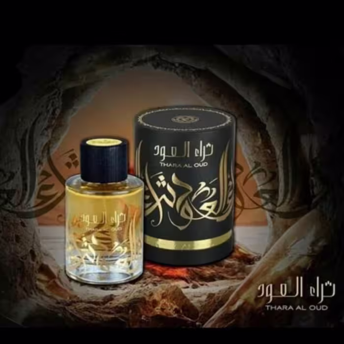 ادکلن عربی ثرا العود Thara Al Oud ارض الزعفران اصل        قیمت و خرید ادکلن     

